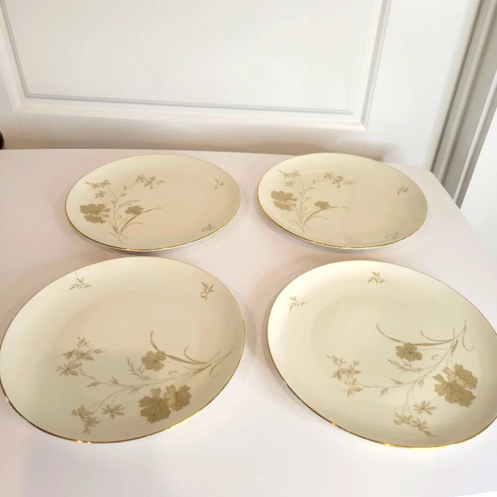 VINTAGE Seltmann Weiden Bavaria set of 4 salad plates #150